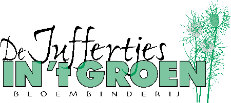 Bloembinderij De Juffertjes in 't Groen logo
